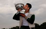 Novak Djokovic at the 2023 French Open.